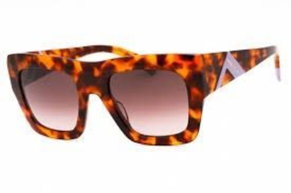 Missoni Tortoise Shell Print Cats Eye Sunglasses Brown Orange Oversized Luxe NEW main image 13